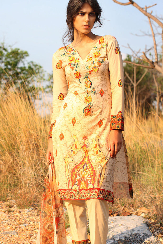 Klakari - The Haute Lawn Collection - Mosaic Magic KK06 - YourLibaas
 - 1