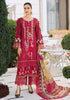 Kahf Luxury Lawn Collection – KLL-7 SCARLET