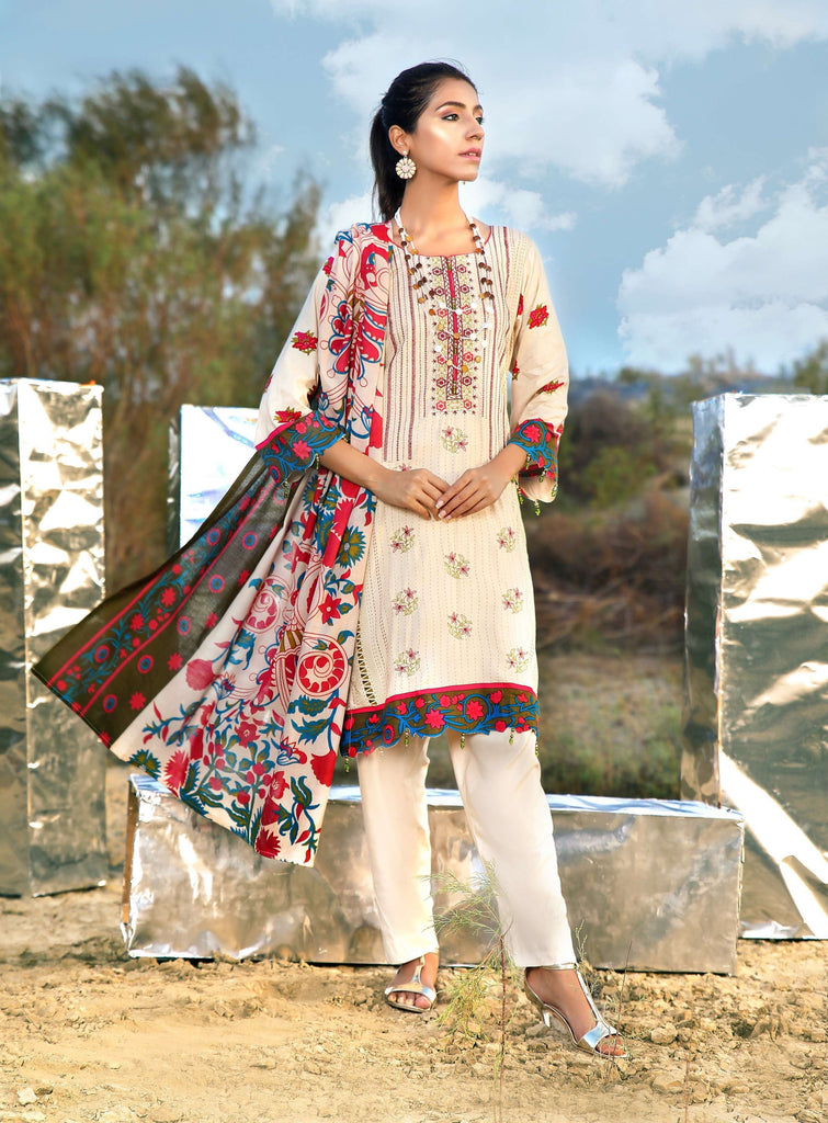 Keysaria Embroidered Linen Collection – D-4