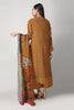 Khaadi Embroidered 2 Piece Suit · Kameez Dupatta – Y21103 Brown