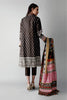 Khaadi Embroidered 3 Piece · Full Suit – B21263 Brown