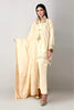 Khaadi Embroidered 3 Piece Suit · Calming Ride – K21115 Off White