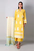 Khaadi Embroidered 3 Piece Suit · Full Suit – RB20301 Yellow