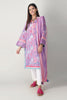 Khaadi Printed 2 Piece Suit · Kameez Dupatta – L21211B- Purple