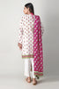 Khaadi Printed 2 Piece Suit · Kameez Dupatta – L21214 White