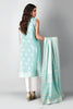 Khaadi Printed 2 Piece Suit · Kameez Dupatta – L21226 Blue