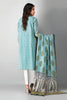 Khaadi Printed 2 Piece Suit · Kameez Dupatta – L21235 Blue