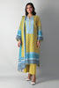 Khaadi Printed 3 Piece · Full Suit – A210544 Yellow