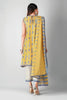 Khaadi Printed 3 Piece · Full Suit – A21308 Yellow