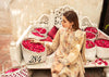 Khoobseerat by Shaista - Peach Embroidery Winter Collection (with Wool Shawl) – DN-284