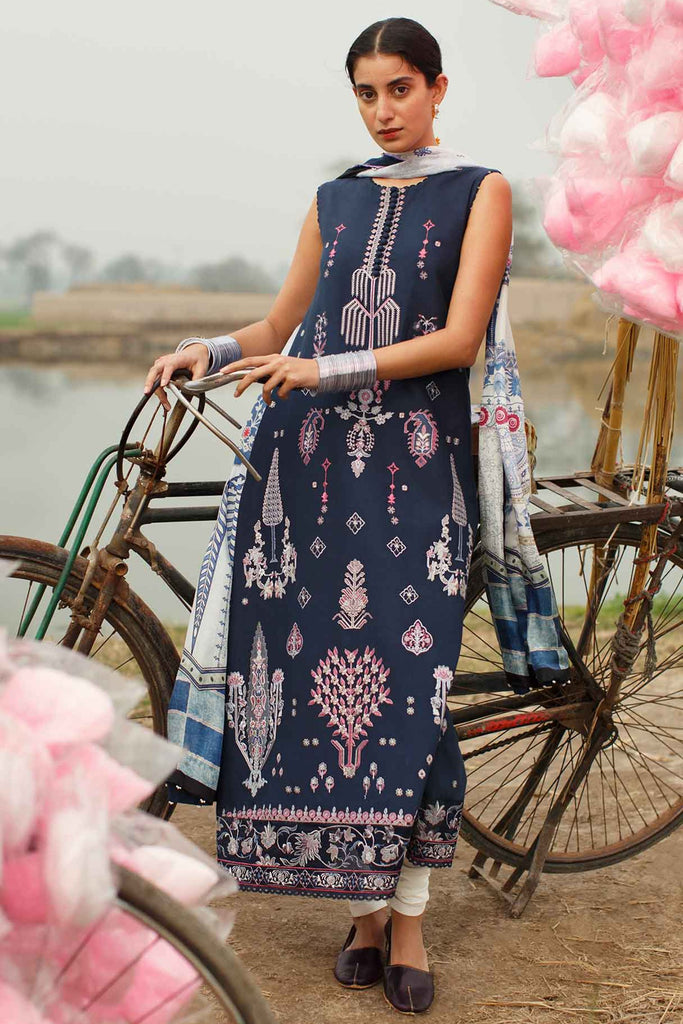 Zara Shahjahan Luxury Lawn Collection 2021 – KHUSHALA-A