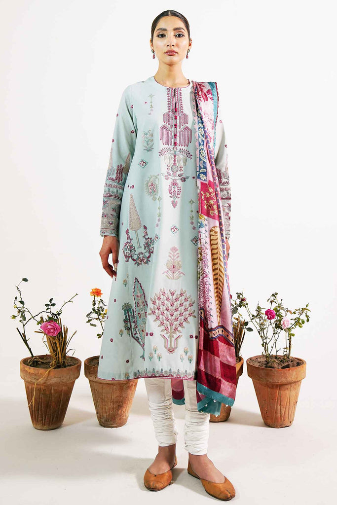 Zara Shahjahan Luxury Lawn Collection 2021 – KHUSHALA-B