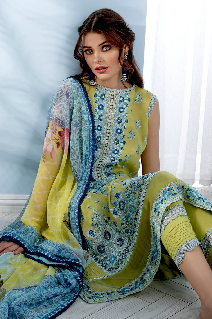 Sobia Nazir Luxury Lawn Collection 2021 – Design 5A