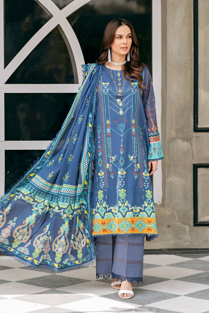 Ittehad Digital Print Summer Lawn Collection 2022 – LF-DP1-2205