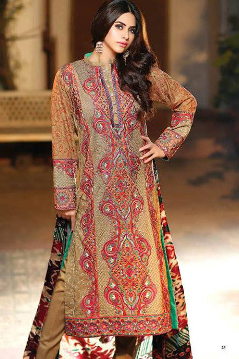 Charizma Nation Gold Winter Collection - LP547B - YourLibaas
 - 1