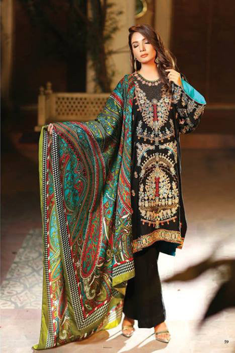 Charizma Nation Gold Winter Collection - LP551A - YourLibaas
 - 1