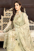 La Bella by Imrozia Embroidered Chiffon Collection – L-234 Pearl