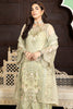 La Bella by Imrozia Embroidered Chiffon Collection – L-234 Pearl