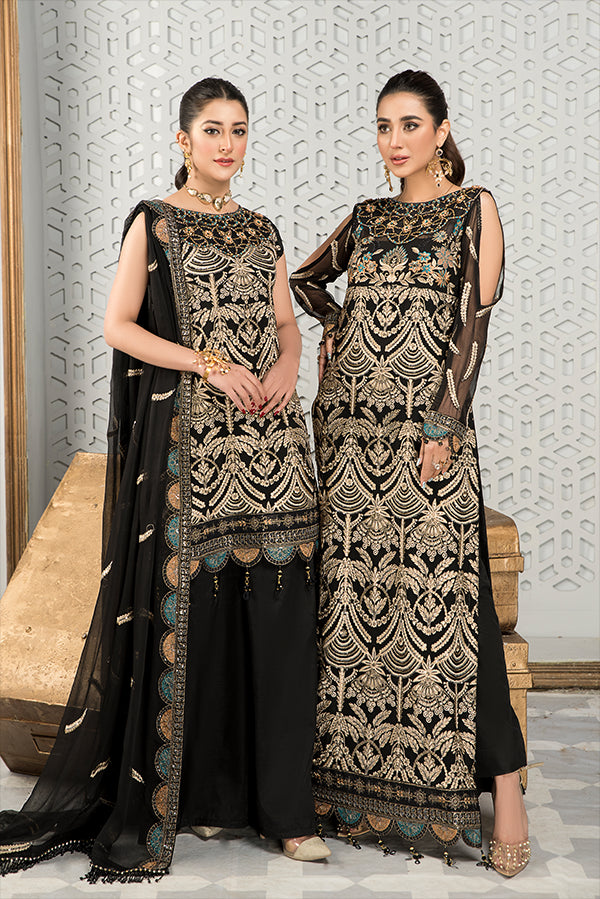 La Fleur By Maryam's Luxury Chiffon Collection – D-31 Serenity