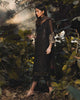 Adan's Libas Arcadia Festive Chiffon Collection – Black Dust | ZA-1364