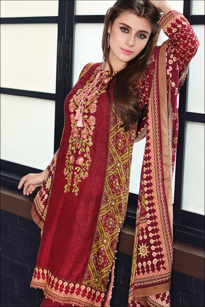 Gul Ahmed Pali M-01 A - YourLibaas
 - 1