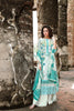 Gul Ahmed Summer 2017 - Sea Green 3 PC Premium Embroidered Chiffon Dress PM-170