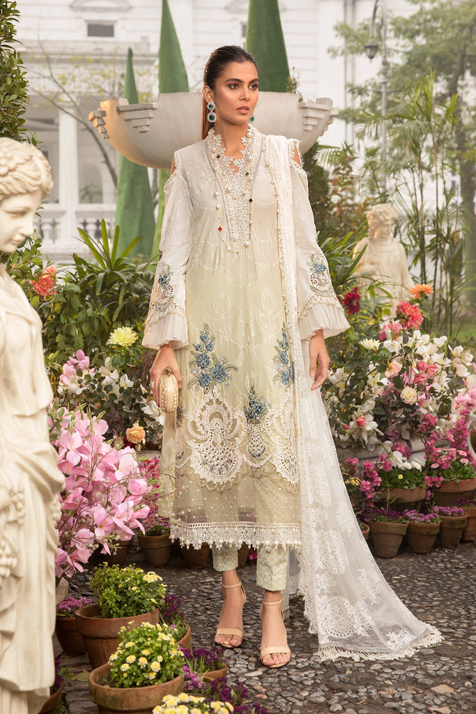 MARIA.B Mein Teri Aan Luxury Lawn Collection 2022 – D-2202-A