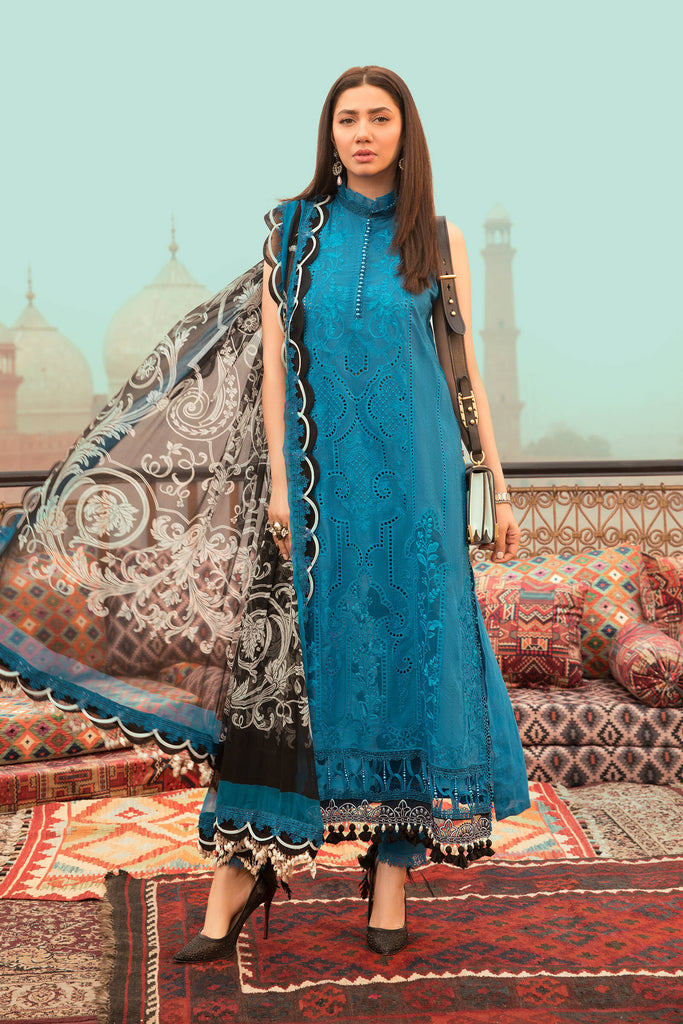 MARIA.B Mein Teri Aan Luxury Lawn Collection 2022 – D-2208-B