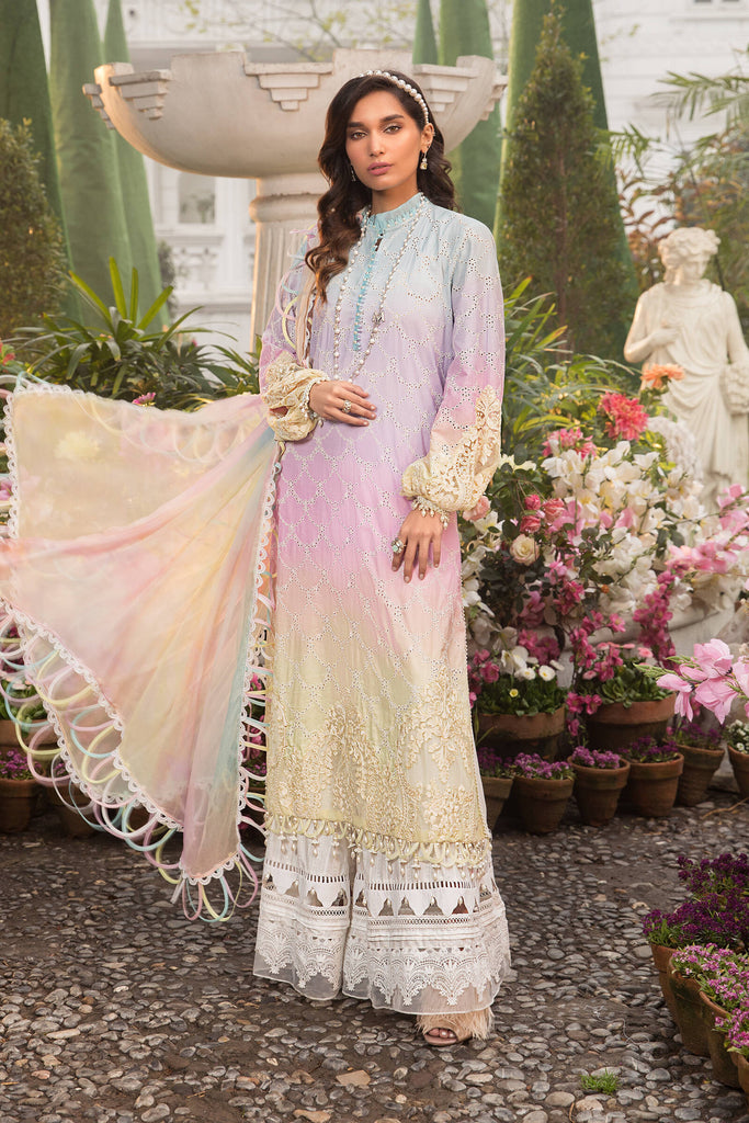 MARIA.B Mein Teri Aan Luxury Lawn Collection 2022 – D-2209-A