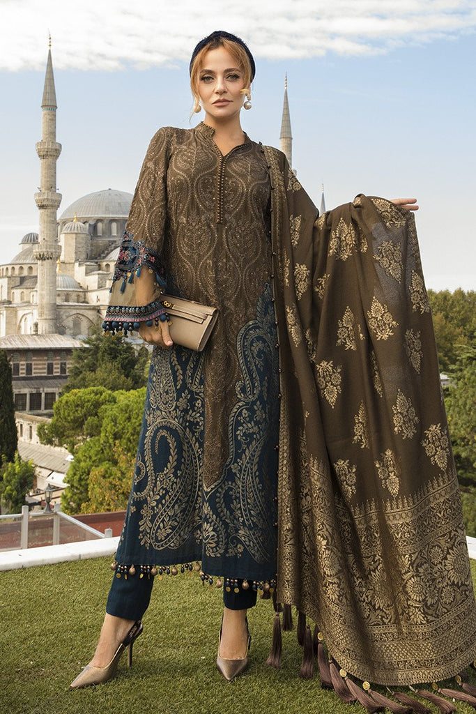 MARIA.B Linen Winter Collection 2020 – DL-810-Brown