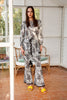 MARIA.B MBasics Lawn Collection – Black & White MB-US23-102-A