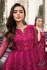 MARIA.B Luxury Chiffon Wedding Formals – MPC-23-107 Magenta Pink