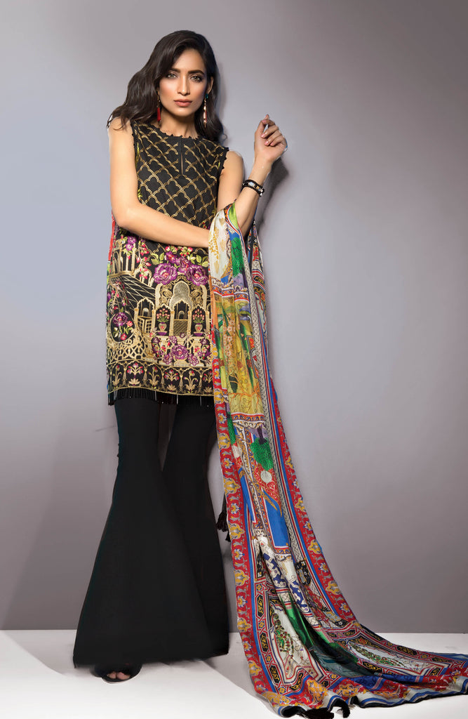 Sapphire Lawn Vol-3 Eid Edition 2017 – Mughal Miniature B