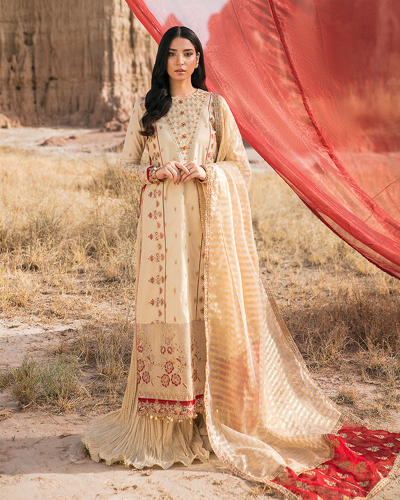 Maria Osama Khan · Pariwash Lawn Collection – Dhanak (US-001)