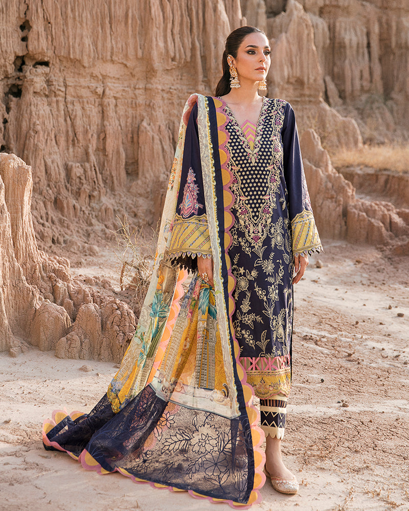 Maria Osama Khan · Pariwash Lawn Collection 2022 – Naghma (US-008)