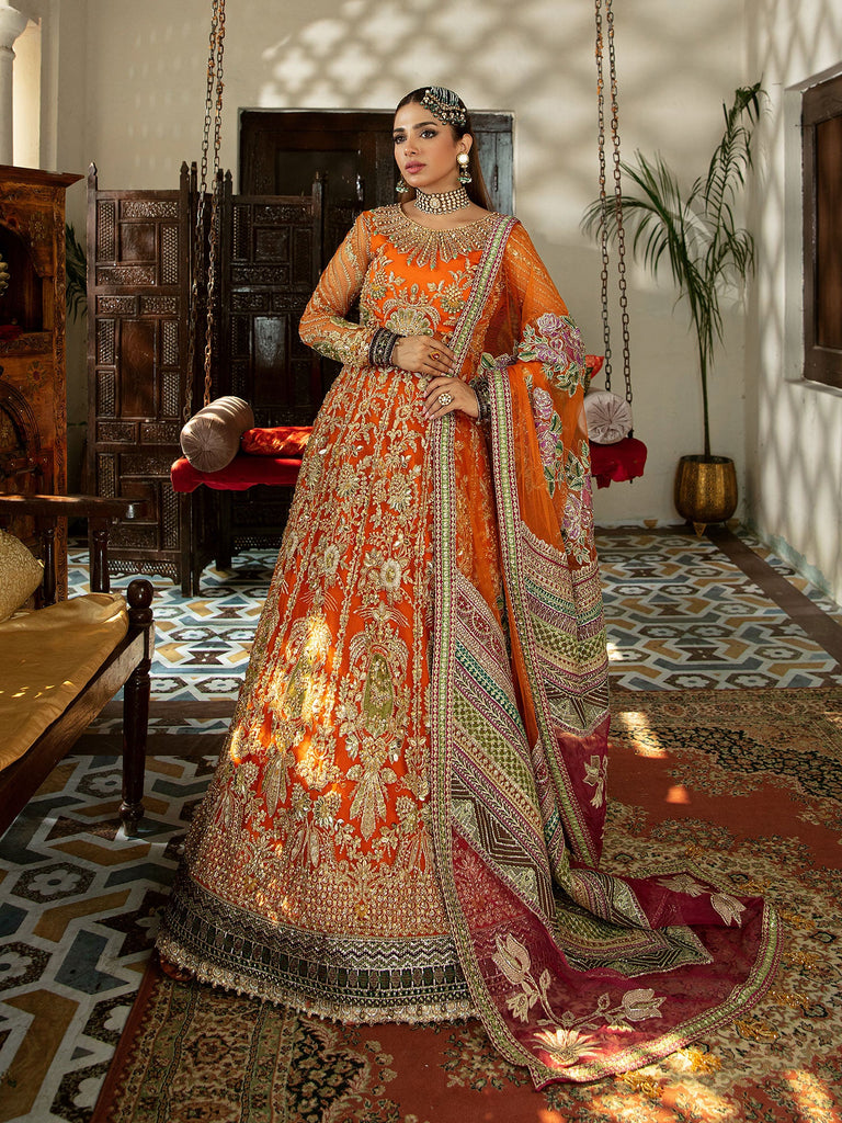 Maryam Hussain Gulaab Wedding Collection – KESAR