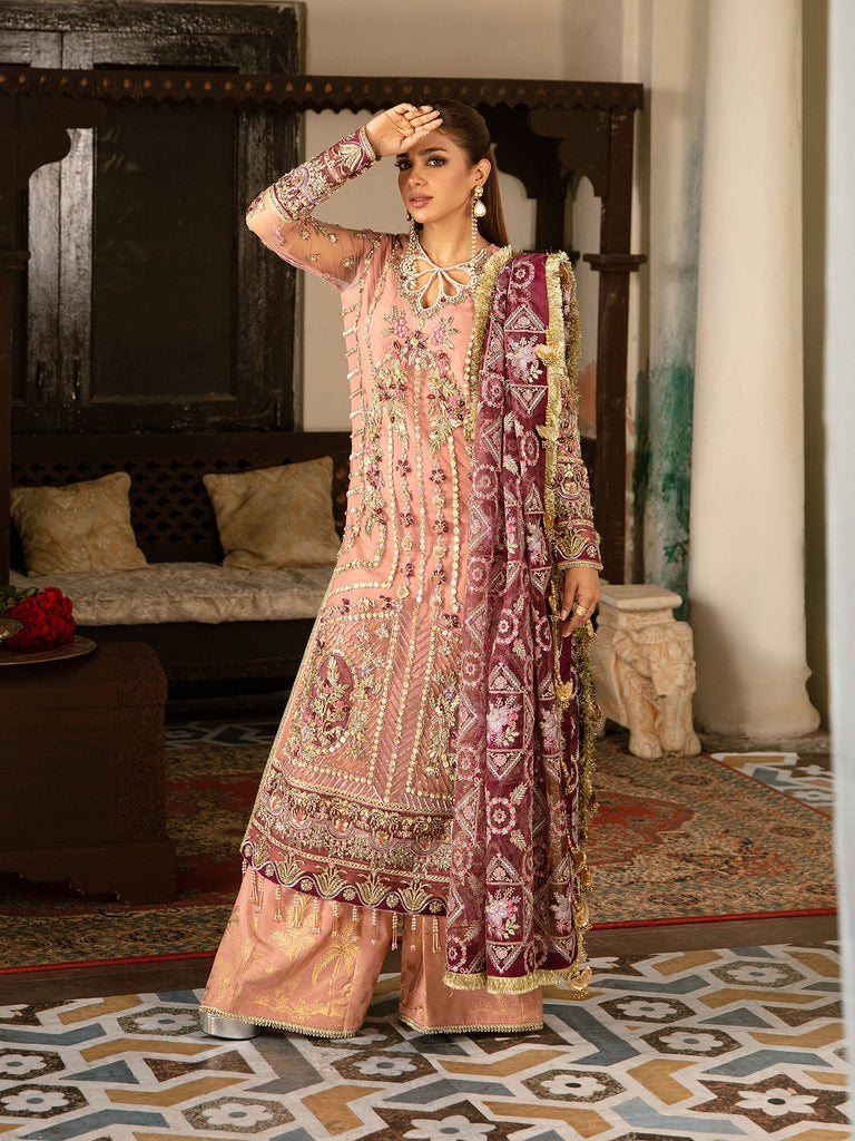 Maryam Hussain Gulaab Wedding Collection – MEHR