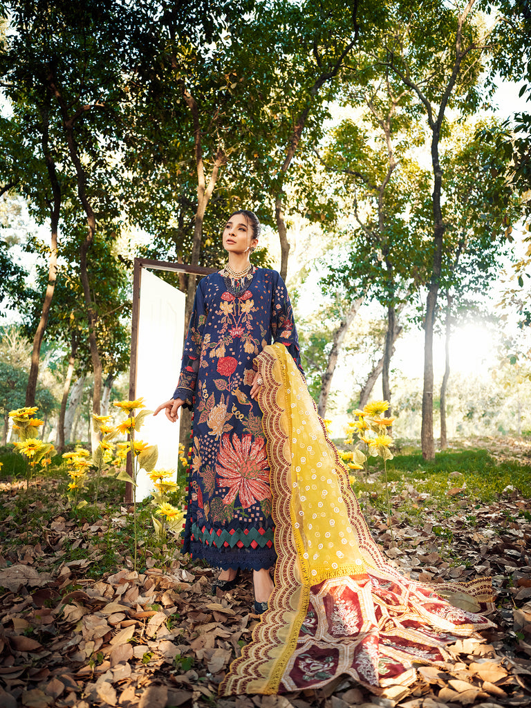 Maryam Hussain Luxury Lawn Collection 2022 – French Knot
