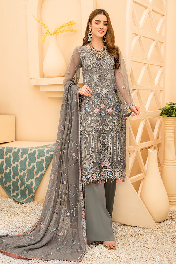 Maryam's Emperous Chiffon Collection Vol 8 – EM-11 Sea Haze