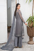 Maryam's Embroidered Luxury Chiffon Collection Vol-24 – D-27 Charcoal Grey
