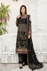 Maryam's Embroidered Luxury Chiffon Collection Vol-24 – D-28 Smoky Black