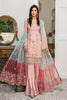 Maryam's Embroidered Luxury Chiffon Collection 2022 Vol-24 – D-30 Misty Rose