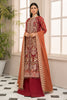 Maryam's Luxury Embroidered Collection (with Handmade Neck) – D-20 Scarlet Desire