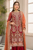 Maryam's Luxury Embroidered Collection (with Handmade Neck) – D-20 Scarlet Desire