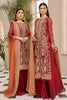Maryam's Luxury Embroidered Collection (with Handmade Neck) – D-20 Scarlet Desire