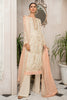Maryam's Luxury Embroidered Collection (with Handmade Neck) – D-21 Cosmic Latte