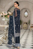 Maryam's Luxury Embroidered Collection (with Handmade Neck) – D-23 Flint smoke