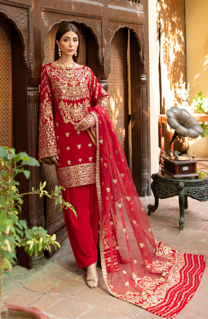 Maryum N Maria · Husan-e-Ara Velvet Collection – Gulab Ghar-MFD-0062