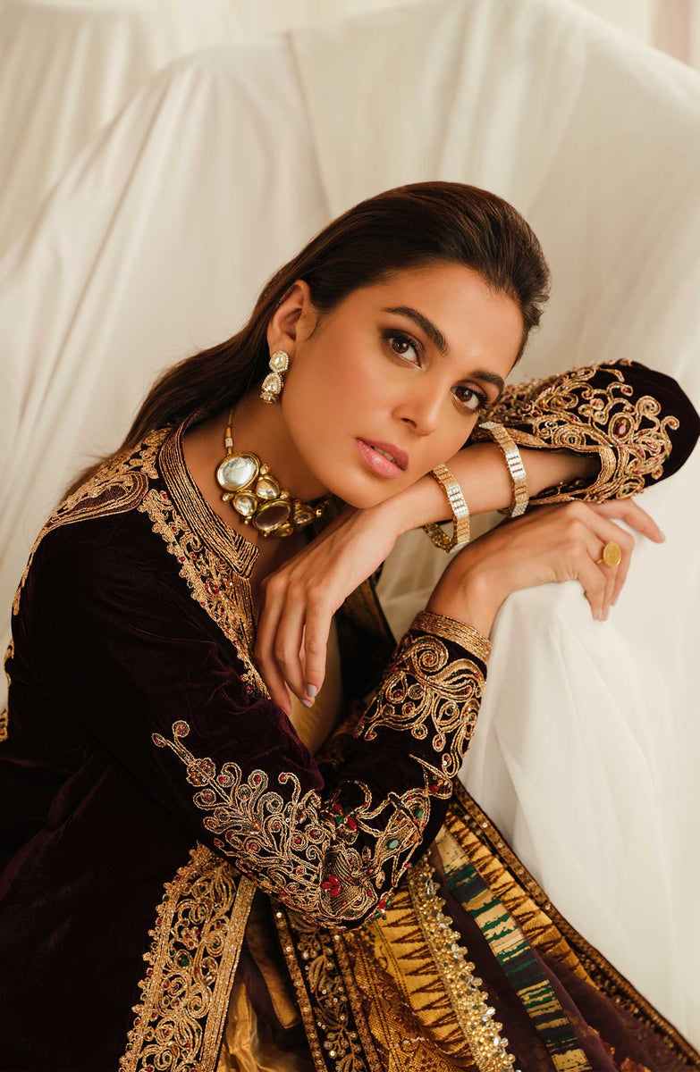 Maryum Raja Maryum N Maria The Dream Velvet Collection – Nara (MFG-0024) – YourLibaas