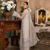 Merakish Luxury Embroidered Chiffon Collection – Cloud Gray